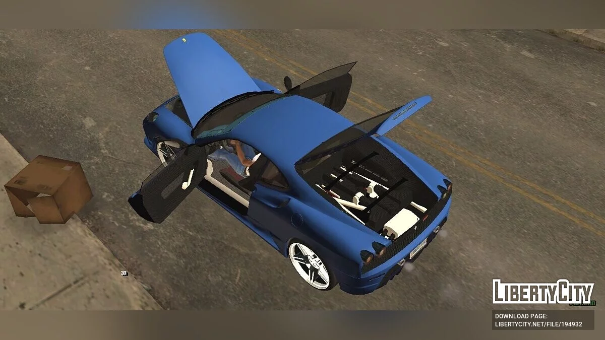 Ferrari F430 Scuderia / GTA San Andreas (iOS, Android)
