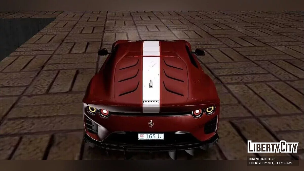 2021 Ferrari 812 Competizione / GTA San Andreas (iOS, Android)