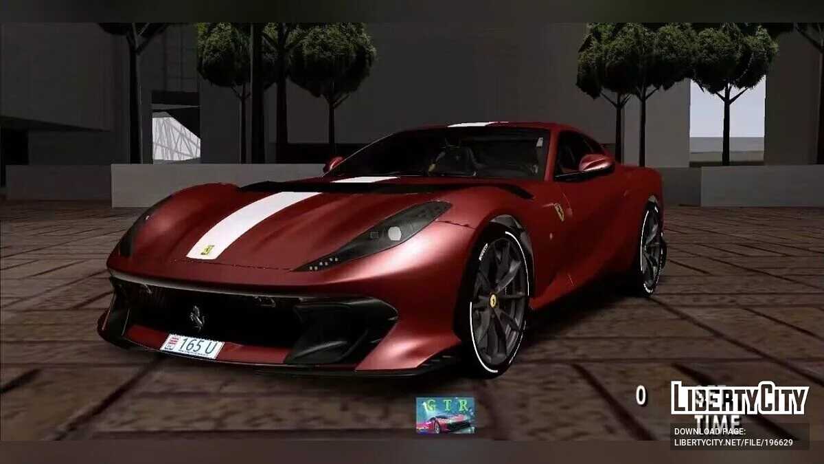 2021 Ferrari 812 Competizione / GTA San Andreas (iOS, Android)