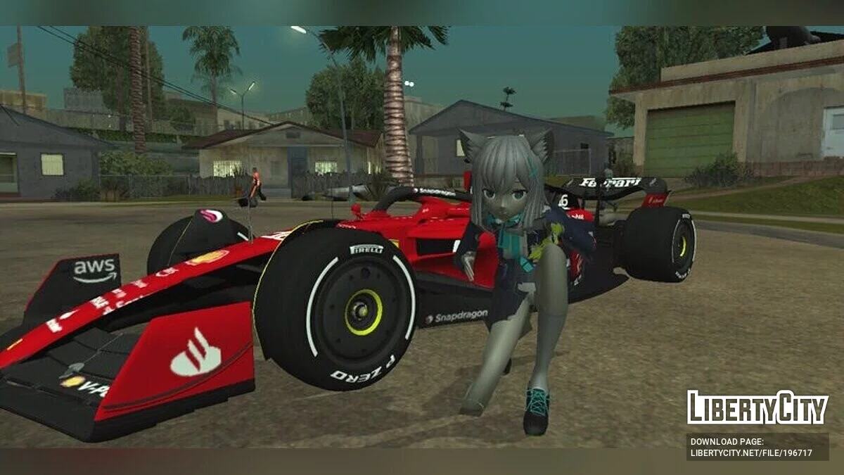 Ferrari SF-23 Formula 1 2023 / GTA San Andreas (iOS, Android)