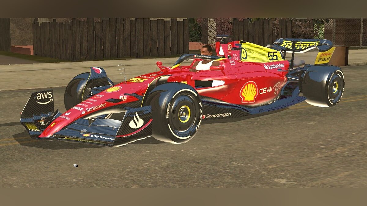 Ferrari F1 para GTA San Andreas