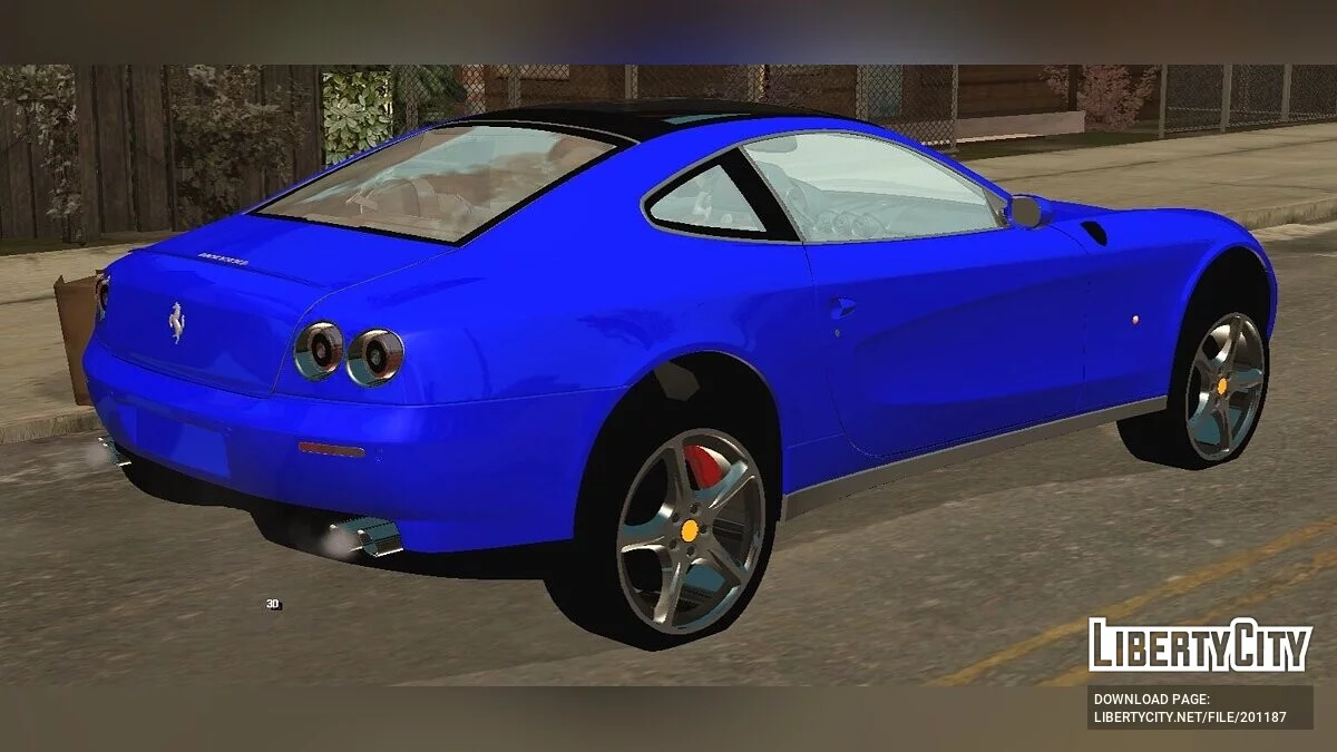 Ferrari 612 (тільки DFF) / GTA San Andreas (iOS, Android)