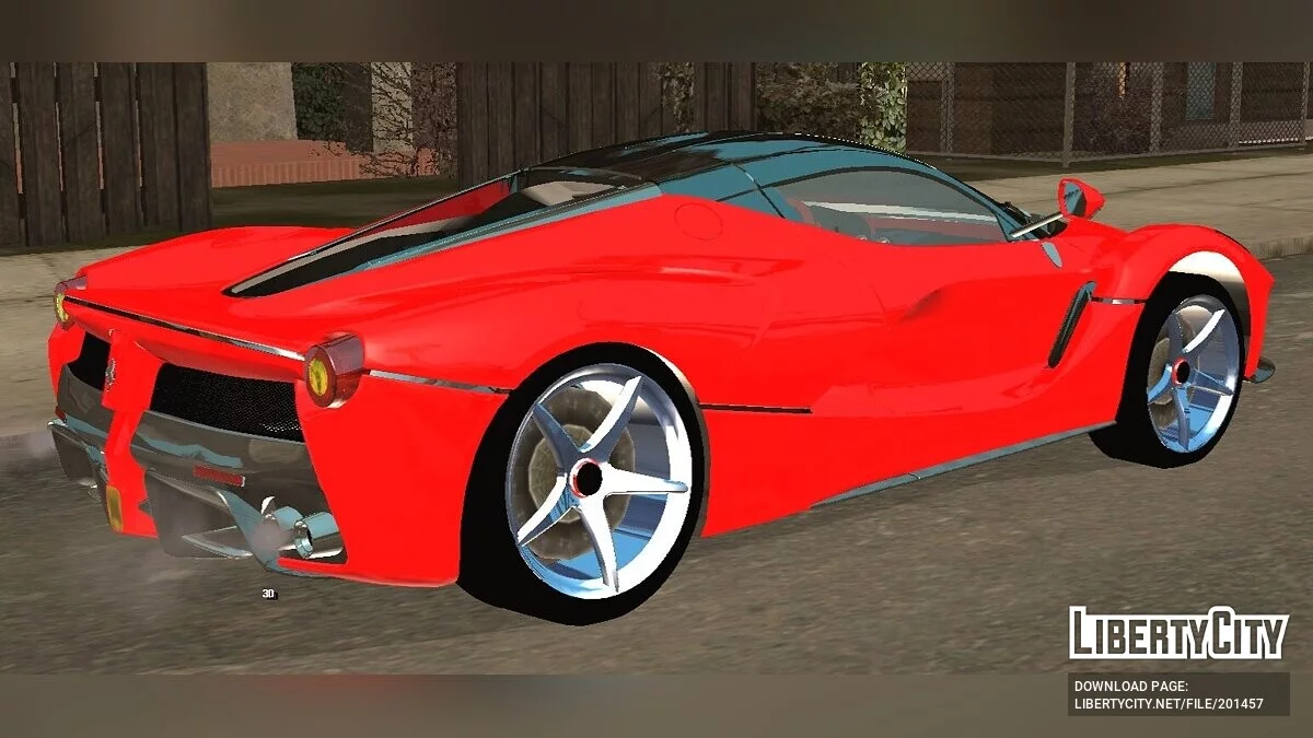 Ferrari LaFerrari (hanya DFF) / GTA San Andreas (iOS, Android)