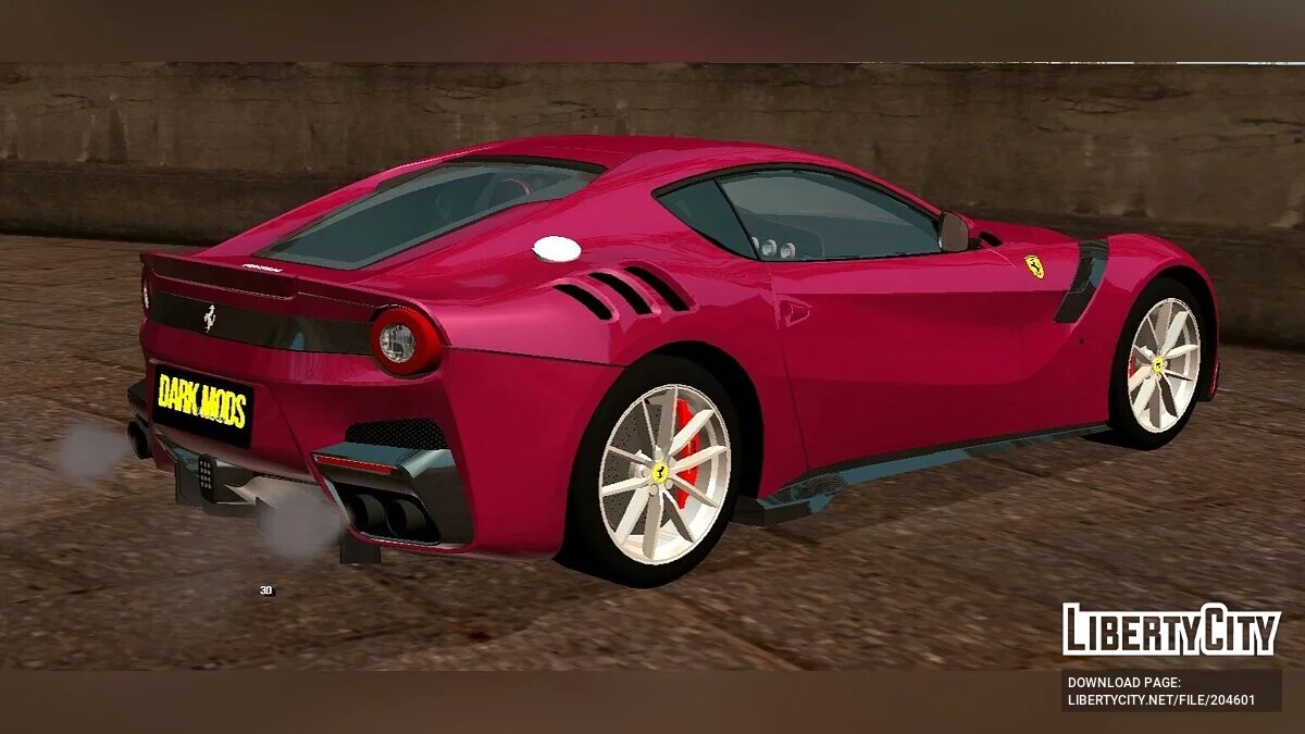 Ferrari F12 (только DFF) / GTA San Andreas (iOS, Android)