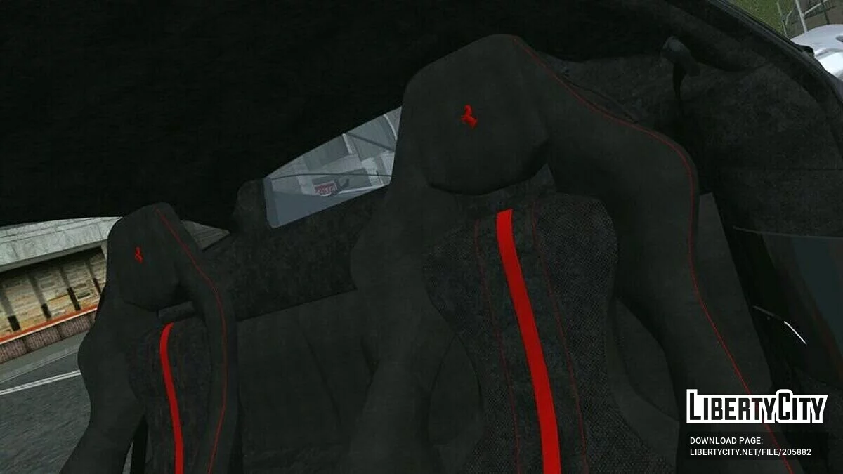 Ferrari F8 Tributo Novitec / GTA San Andreas (iOS, Android)