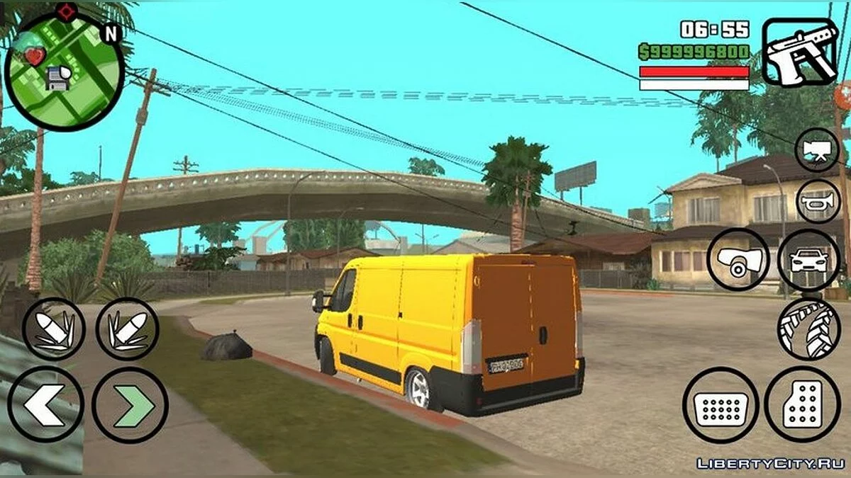Fiat Ducato 2013 года / GTA San Andreas (iOS, Android)