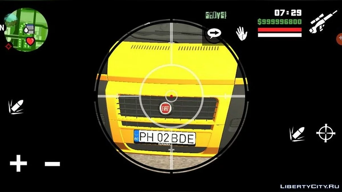 Fiat Ducato 2013 года / GTA San Andreas (iOS, Android)