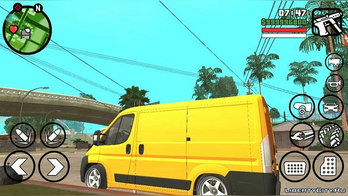 Fiat Ducato 2013 года / GTA San Andreas (iOS, Android)