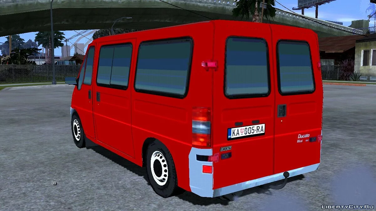 Fiat Ducato Mk2 1999 / GTA San Andreas (iOS, Android)