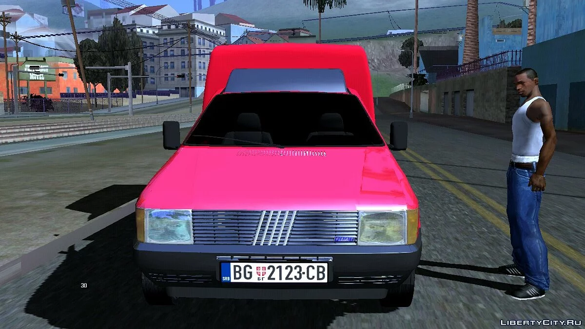 Fiat Fiorino Panel Van 1987 / GTA سان أندرياس (iOS، أندرويد)