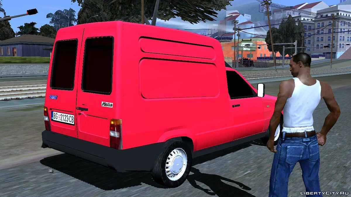 Fiat Fiorino Panel Van 1987 / GTA سان أندرياس (iOS، أندرويد)
