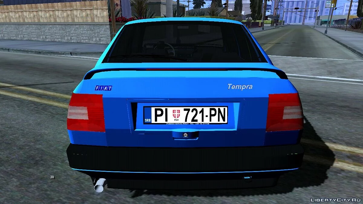 فيات تمبرا / GTA سان أندرياس (iOS، أندرويد)