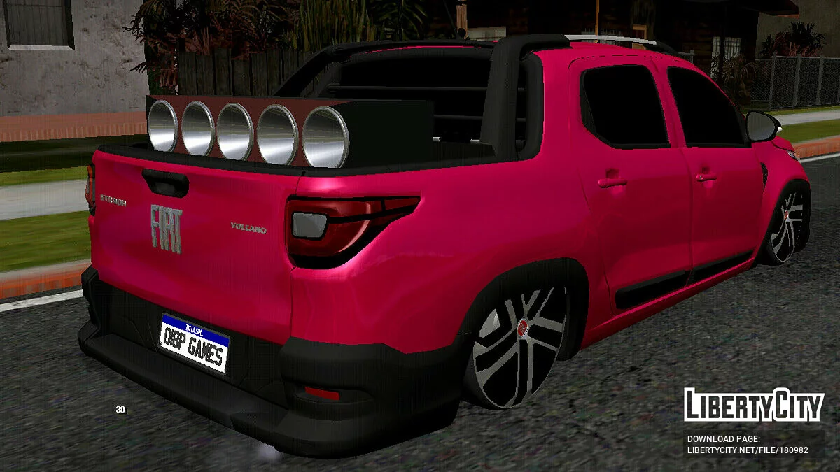 Fiat Strada Volcano 2020 (тільки DFF) / GTA San Andreas (iOS, Android)