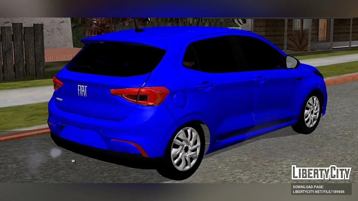 Fiat Argo (hanya DFF) / GTA San Andreas (iOS, Android)