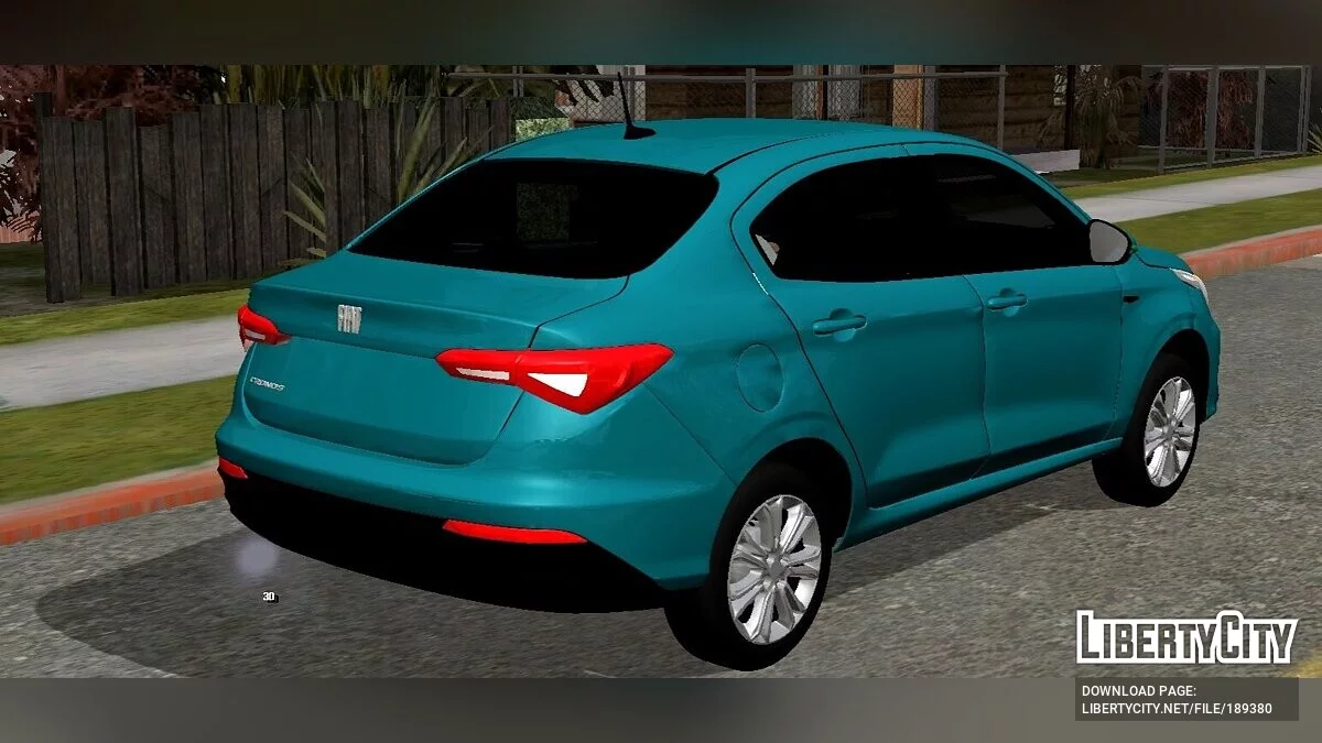 Fiat Cronos (Only DFF) / GTA San Andreas (iOS, Android)