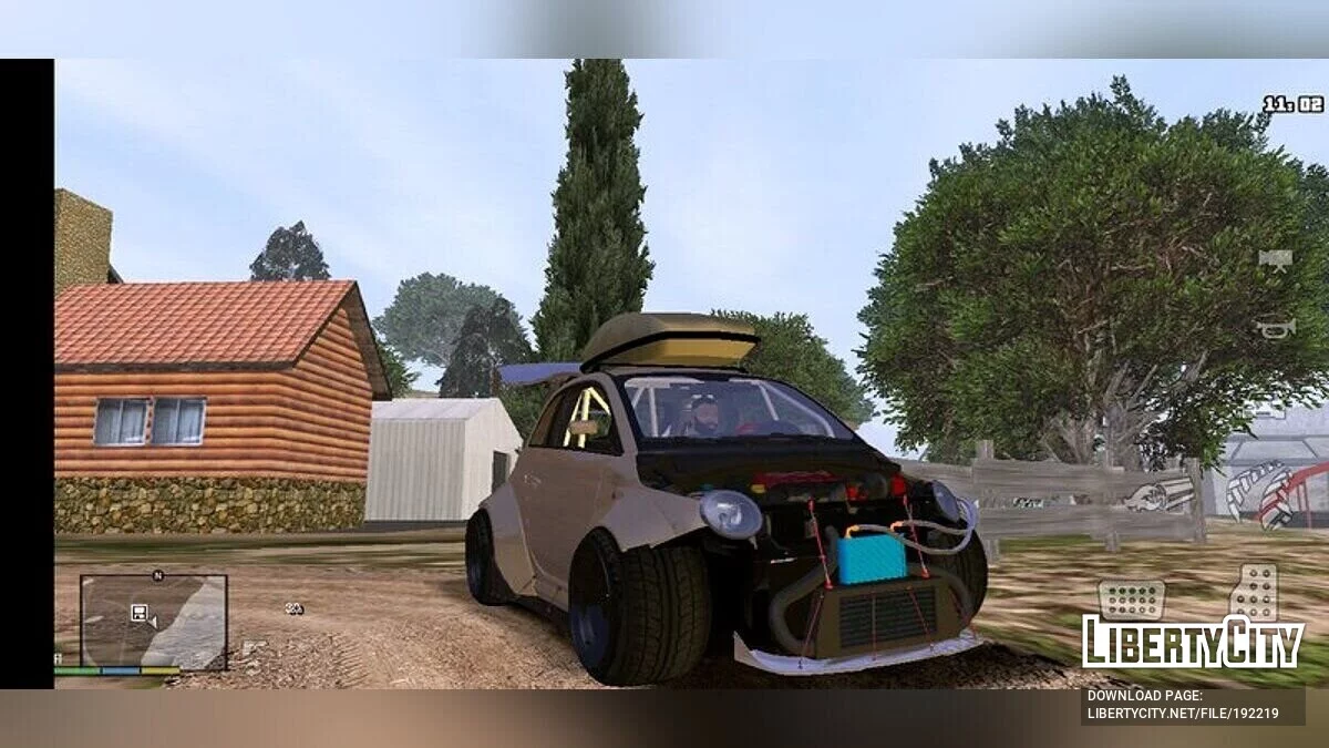 Abarth 500 Twin Turbo / GTA سان أندرياس (iOS، أندرويد)