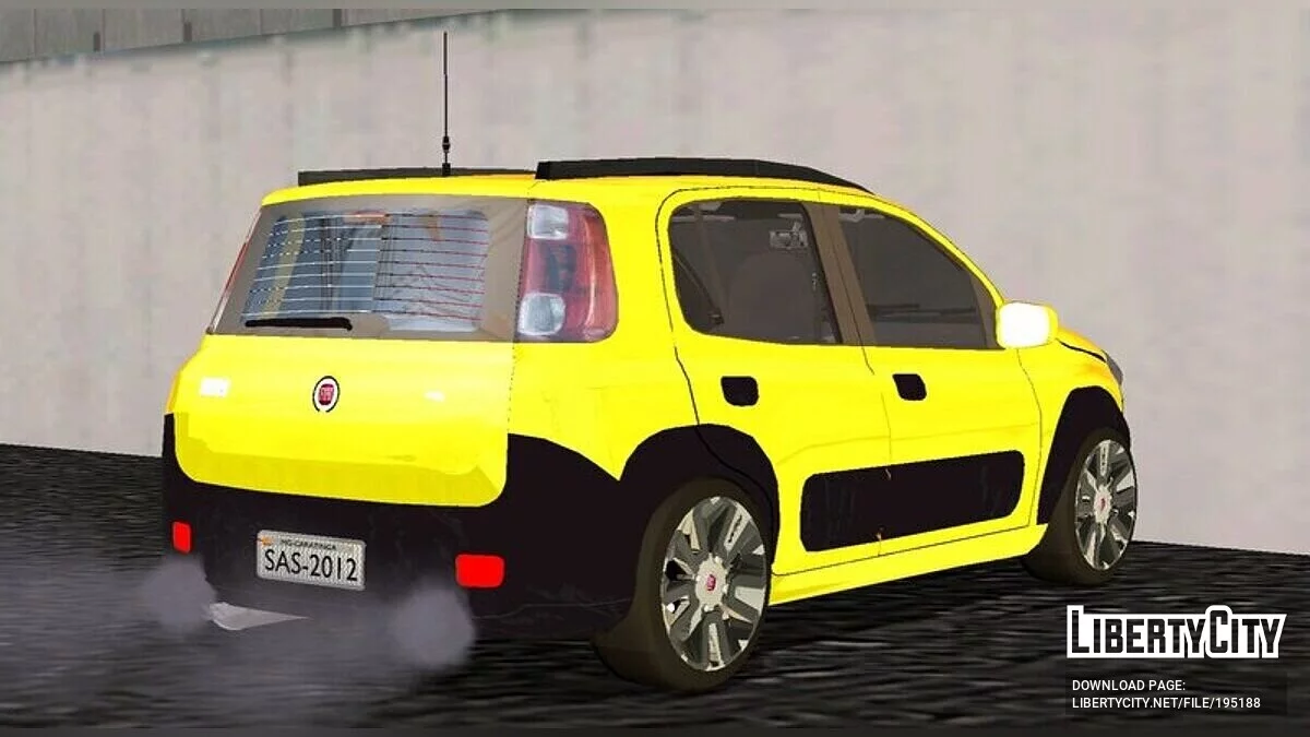 Fiat Uno Way 2010 / GTA San Andreas (iOS, Android)