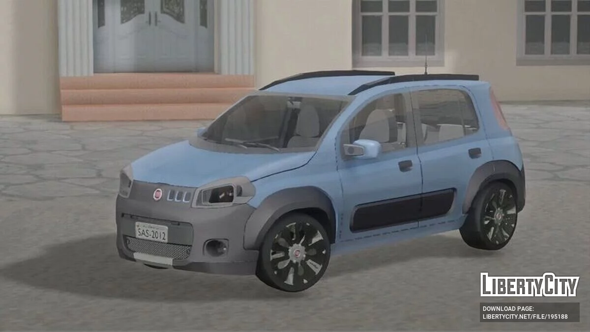 Fiat Uno Way 2010 / GTA San Andreas (iOS, Android)
