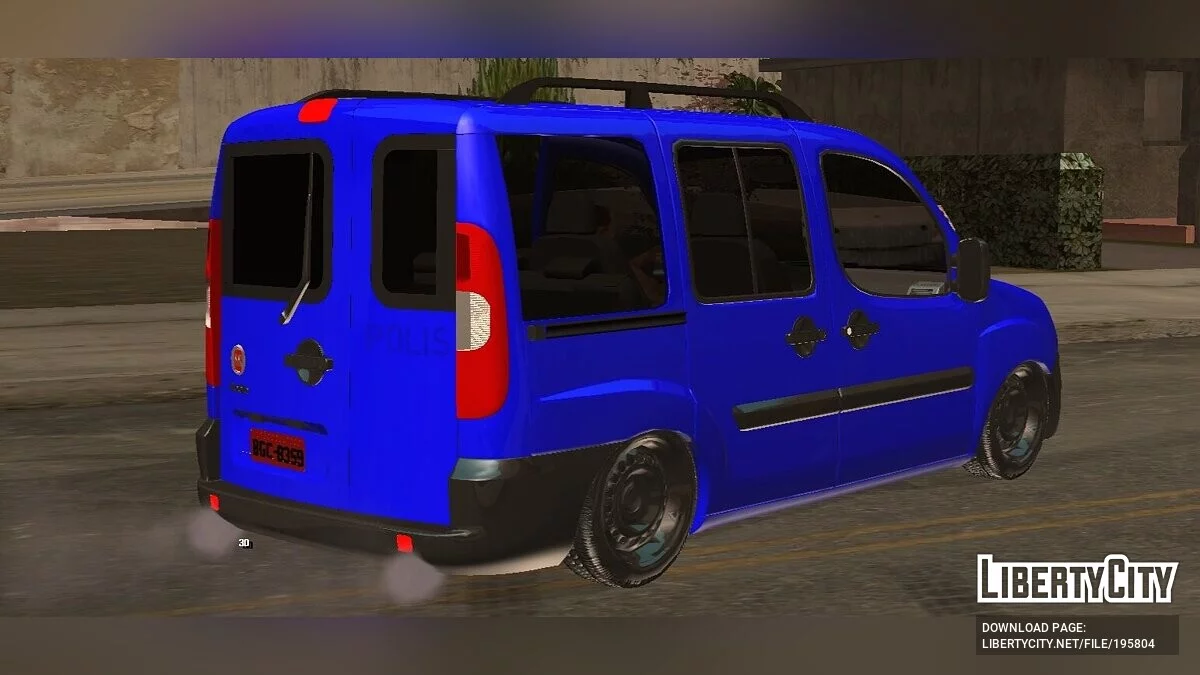Fiat Doblo 2013 (только DFF) / GTA San Andreas (iOS, Android)