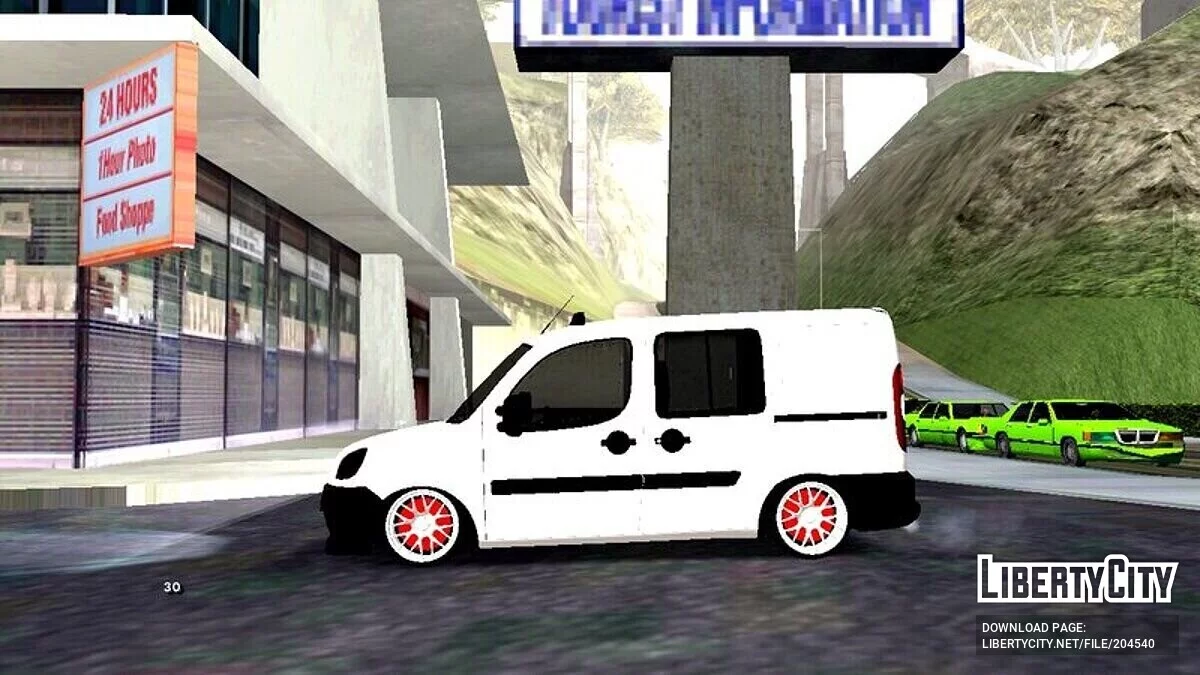 Fiat Doblo (Only DFF) / GTA San Andreas (iOS, Android)