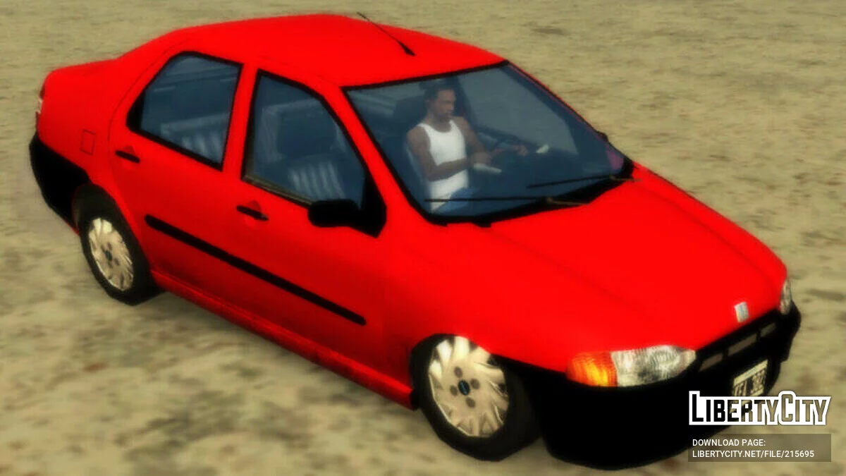 Fiat Siena 1997 / GTA San Andreas (iOS, Android)