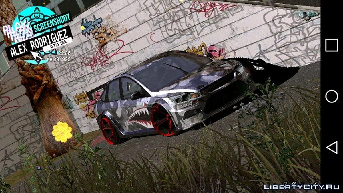 Ford Focus STI / GTA San Andreas (iOS, Android)