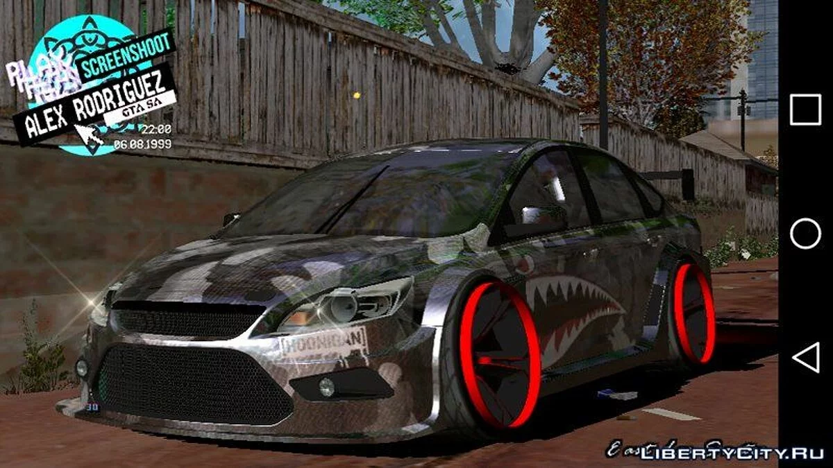 Ford Focus STI / GTA San Andreas (iOS, Android)