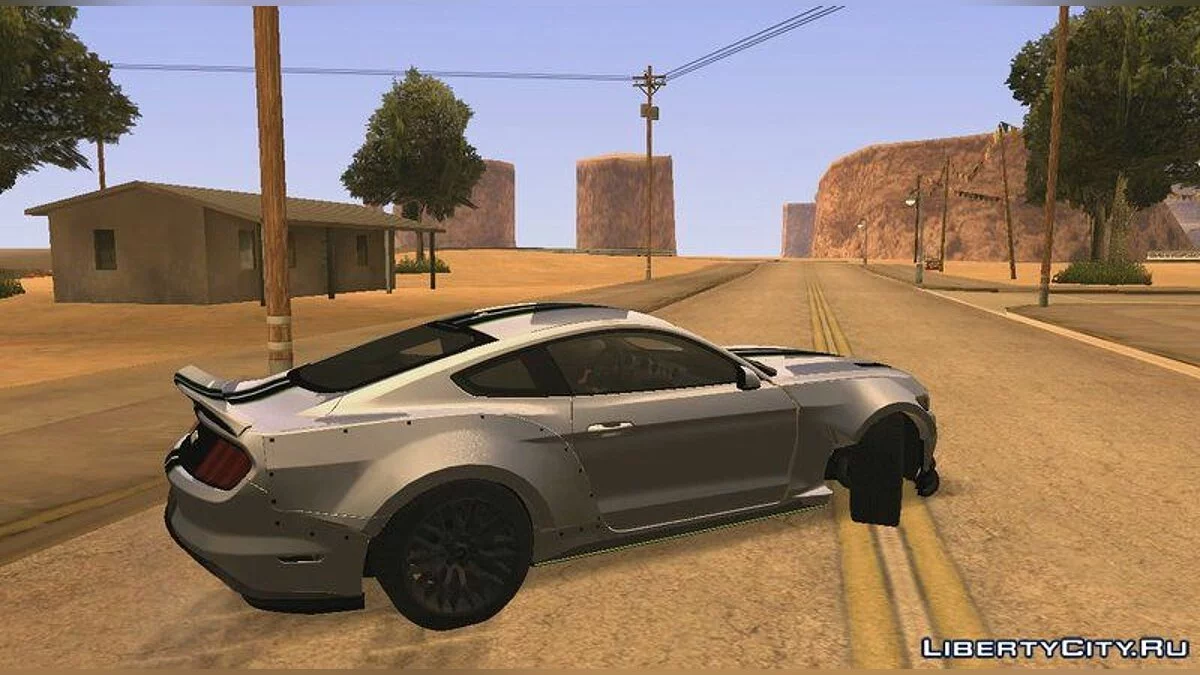 Ford Mustang Need For Speed Payback Edition / GTA San Andreas (iOS, Android)