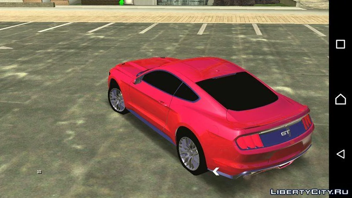 Ford Mustang GT 2015 / GTA San Andreas (iOS, Android)