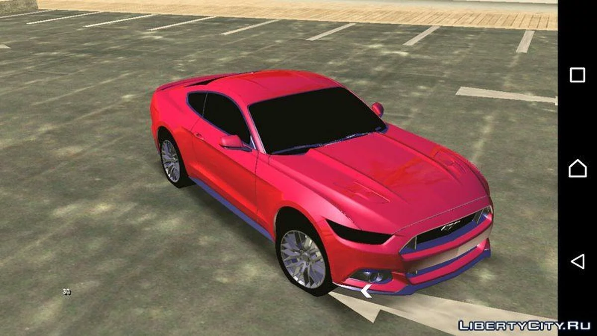 Ford Mustang GT 2015 / GTA San Andreas (iOS, Android)
