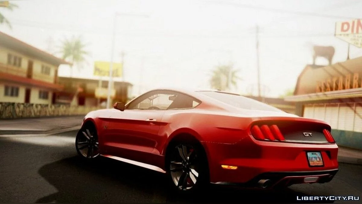 Ford Mustang Full HD v2 / GTA San Andreas (iOS, Android)