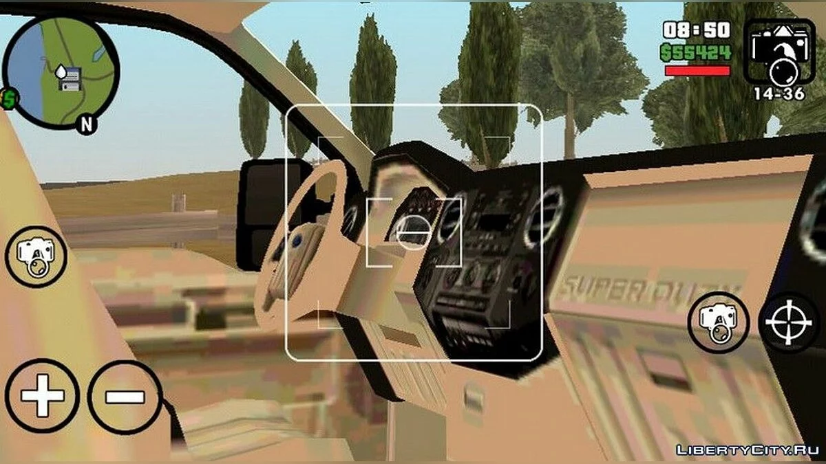 Ford Super Duty F450 / GTA San Andreas (iOS, Android)