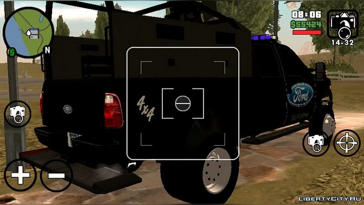 Ford Super Duty F450 / GTA San Andreas (iOS, Android)