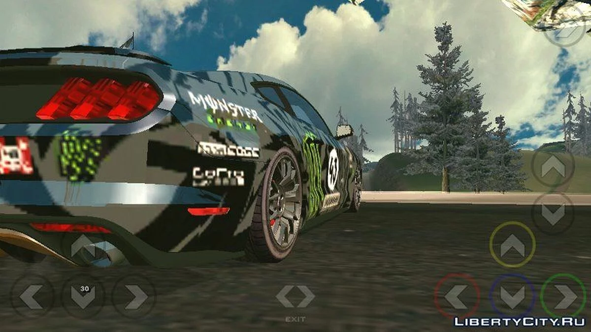 Ford Mustang GT / GTA San Andreas (iOS, Android)