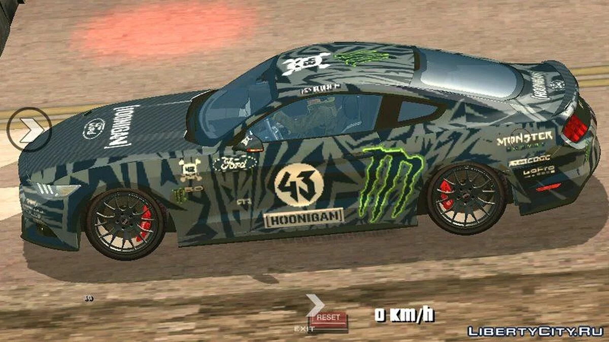 Ford Mustang GT / GTA San Andreas (iOS, Android)
