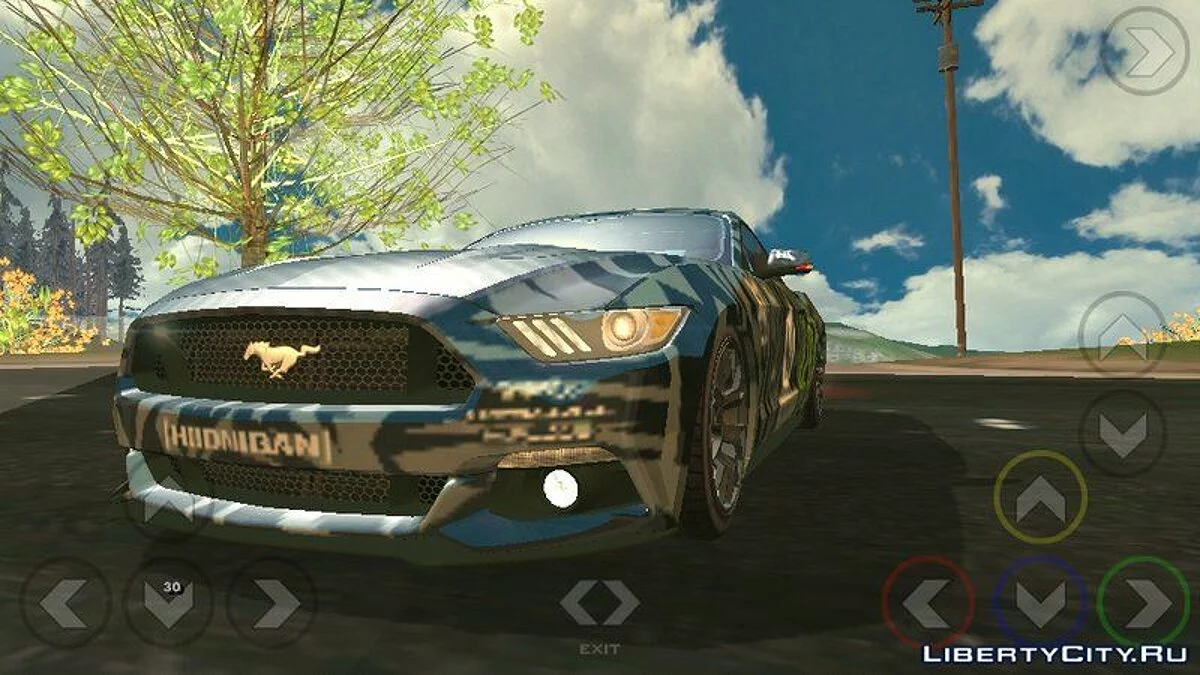 Ford Mustang GT / GTA San Andreas (iOS, Android)