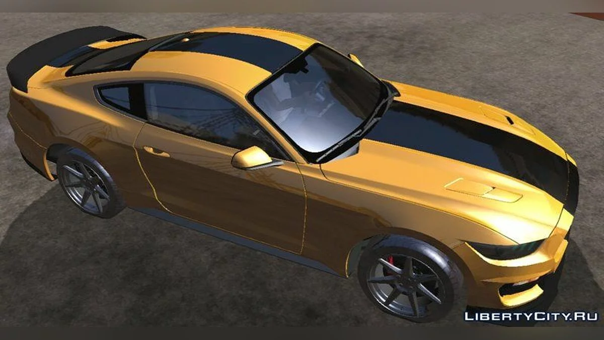 2016 Ford Mustang Shelby GT350R / GTA San Andreas (iOS, Android)