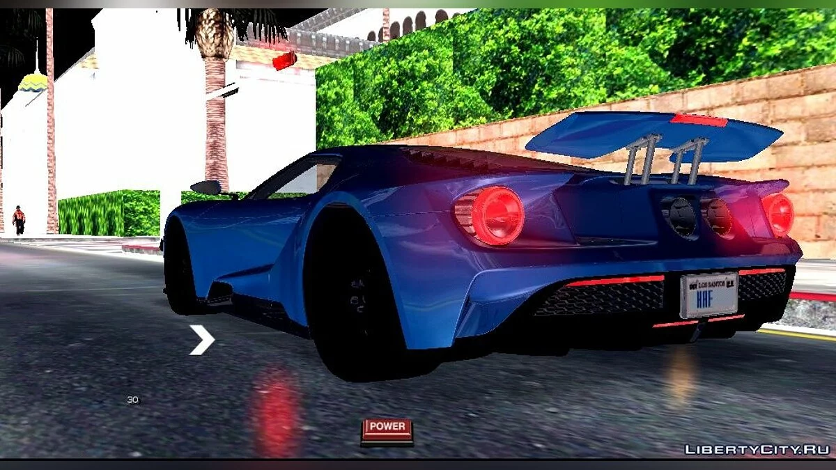 فورد جي تي 2017 (DFF فقط) / GTA سان أندرياس (iOS، أندرويد)