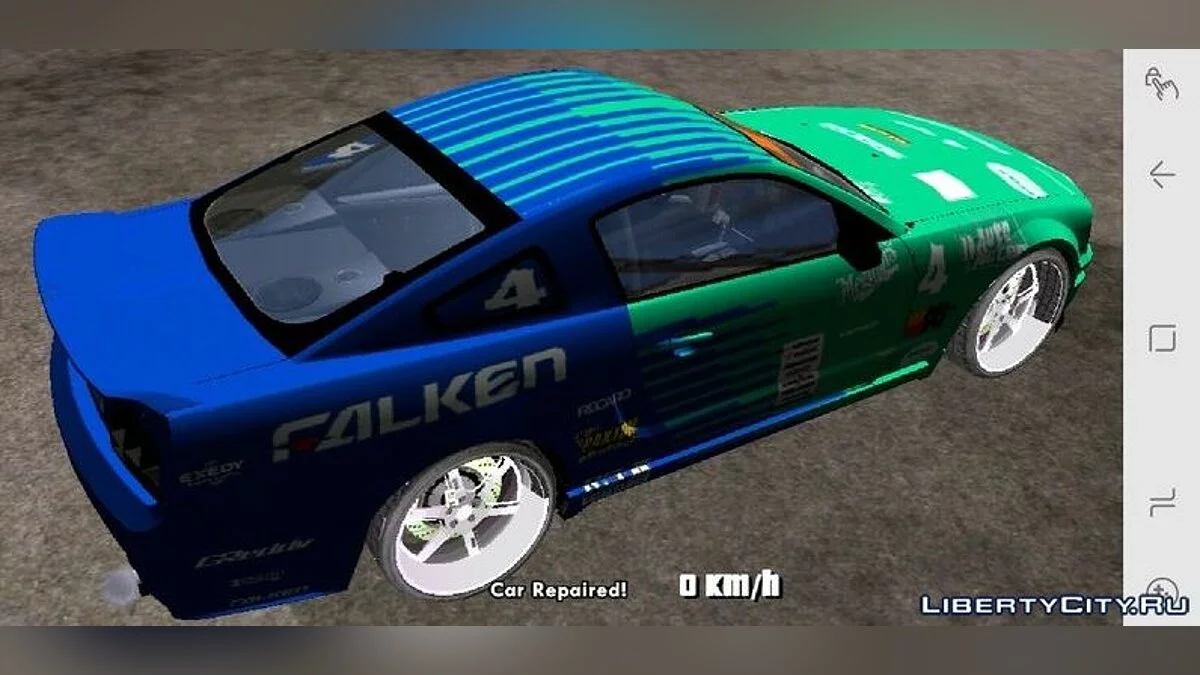 Ford Mustang Falken D1GP / GTA San Andreas (iOS, Android)