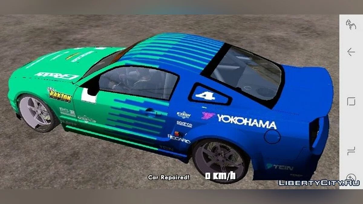 Ford Mustang Falken D1GP / GTA San Andreas (iOS, Android)
