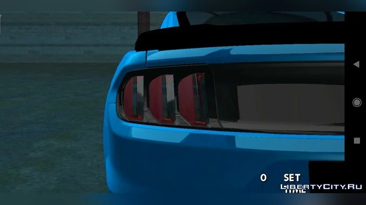فورد موستانج جي تي آر تي آر (DFF فقط) / GTA سان أندرياس (iOS، أندرويد)