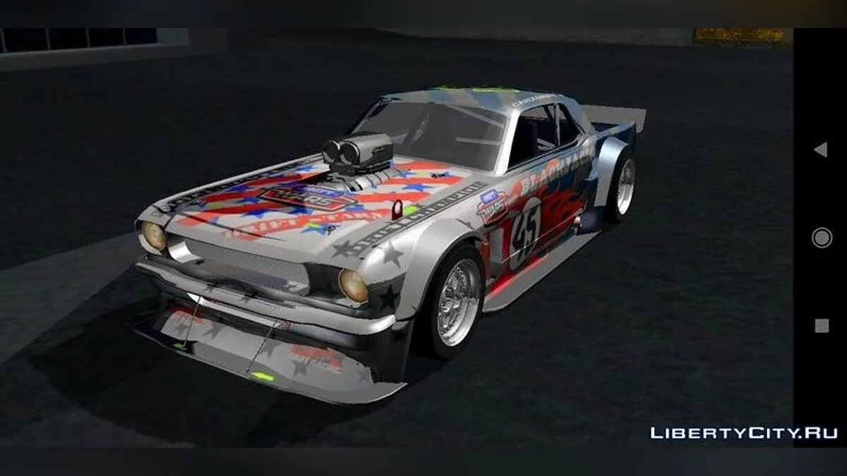 فورد موستانج Hoonicorn V2 / GTA سان أندرياس (iOS، أندرويد)