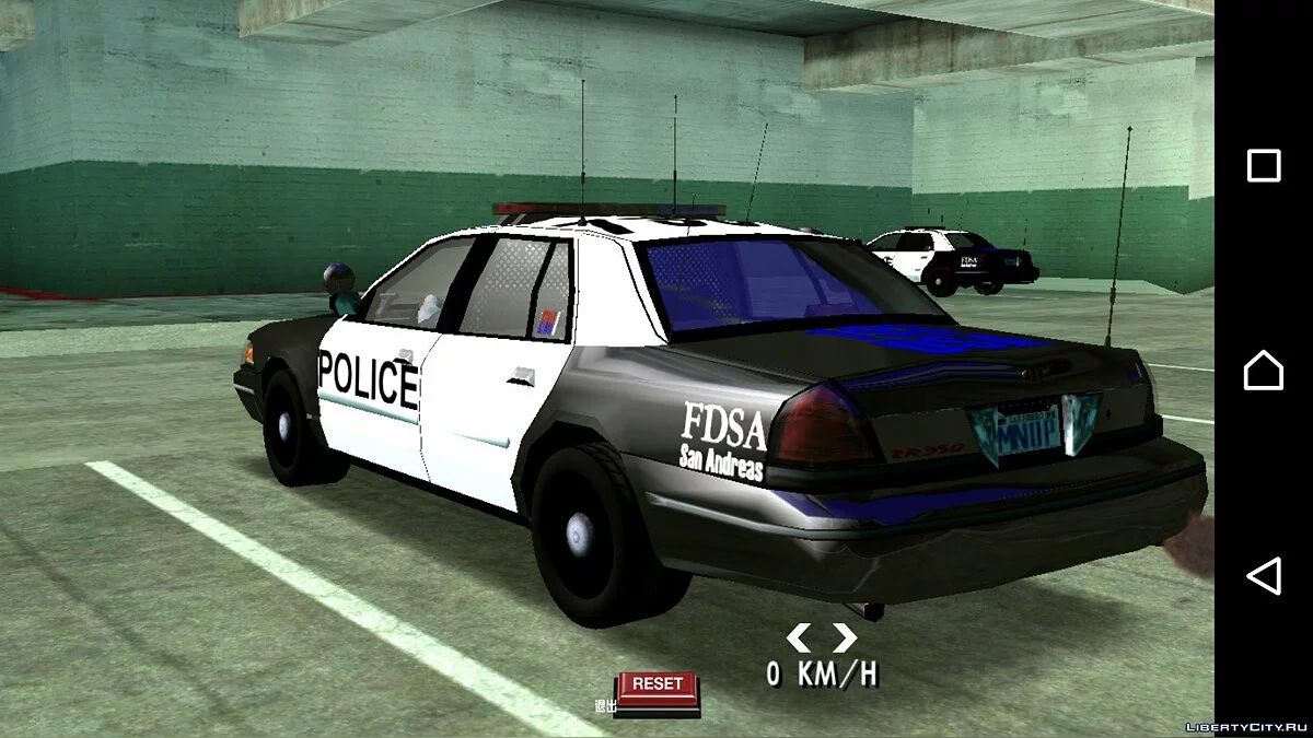 Ford Crown Victoria Police 2003 (DFF only) / GTA San Andreas (iOS, Android)