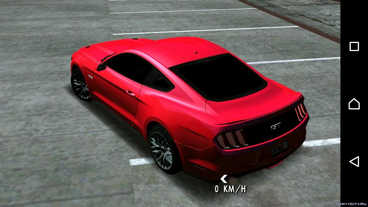 Ford Mustang (2015 and Shelby, DFF only) / GTA San Andreas (iOS, Android)