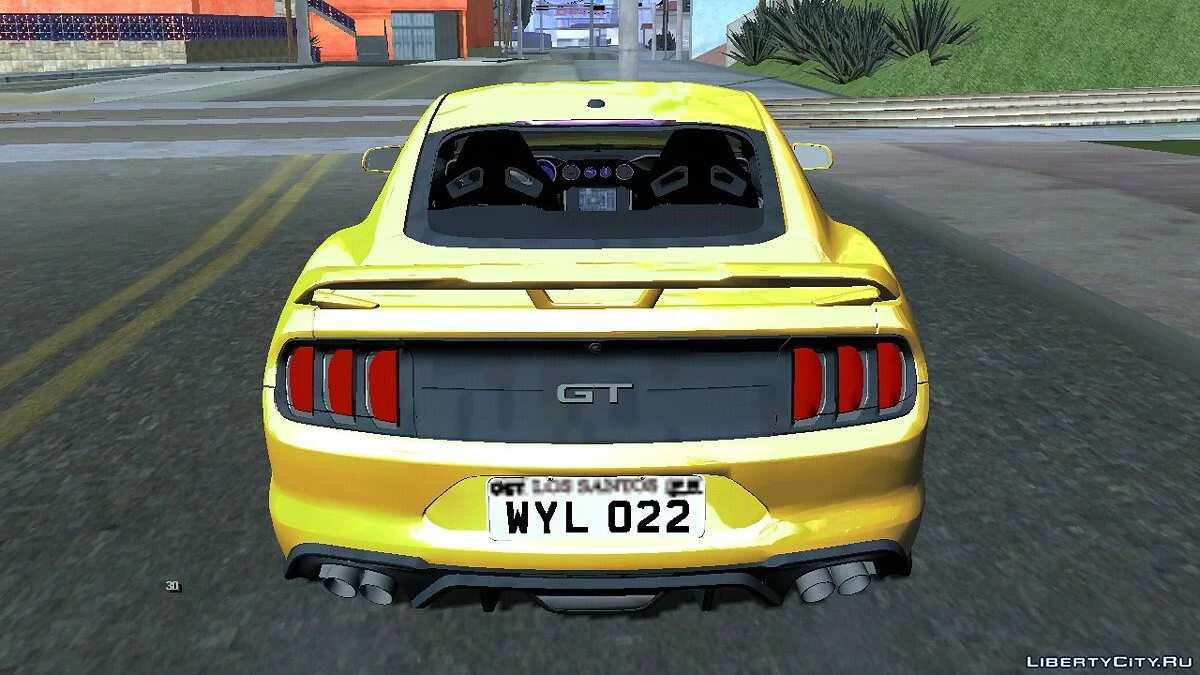 Ford Mustang 2018 (тільки DFF) / GTA San Andreas (iOS, Android)