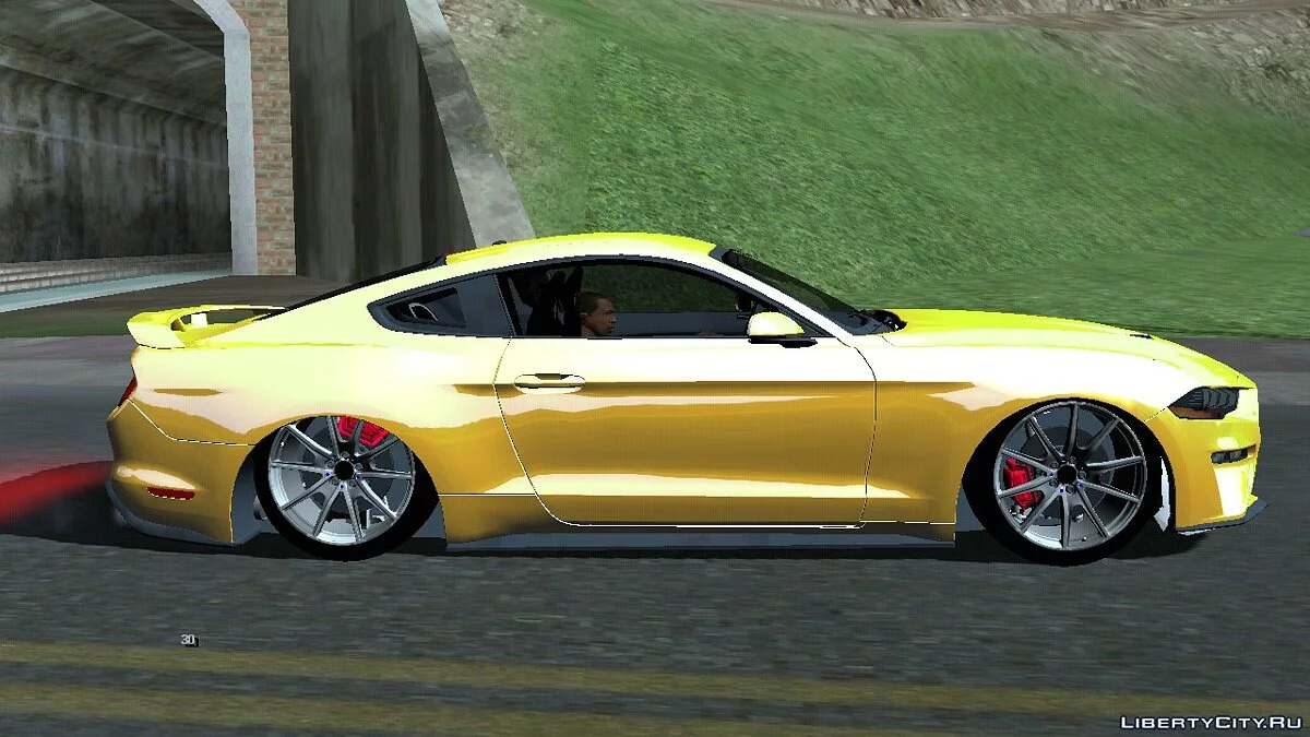 Ford Mustang 2018 (тільки DFF) / GTA San Andreas (iOS, Android)