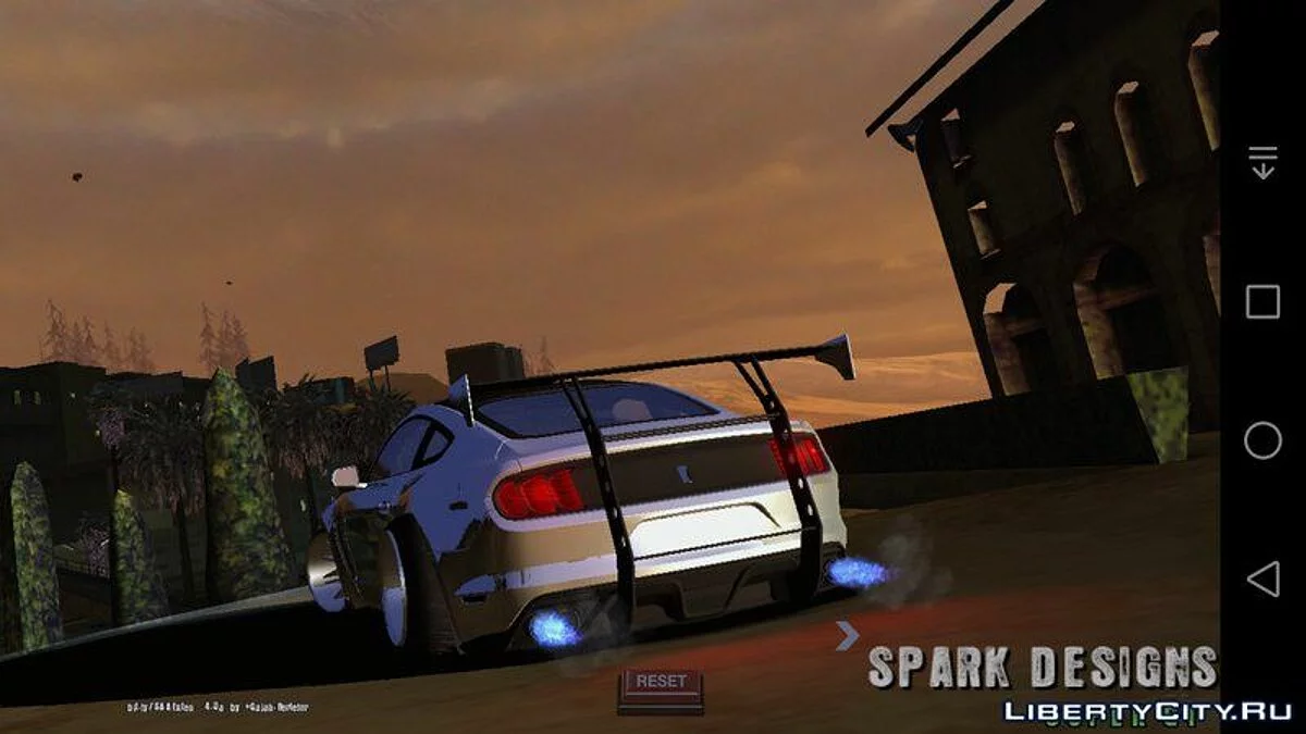 Ford Mustang GT 500 Tuned (DFF only) / GTA San Andreas (iOS, Android)