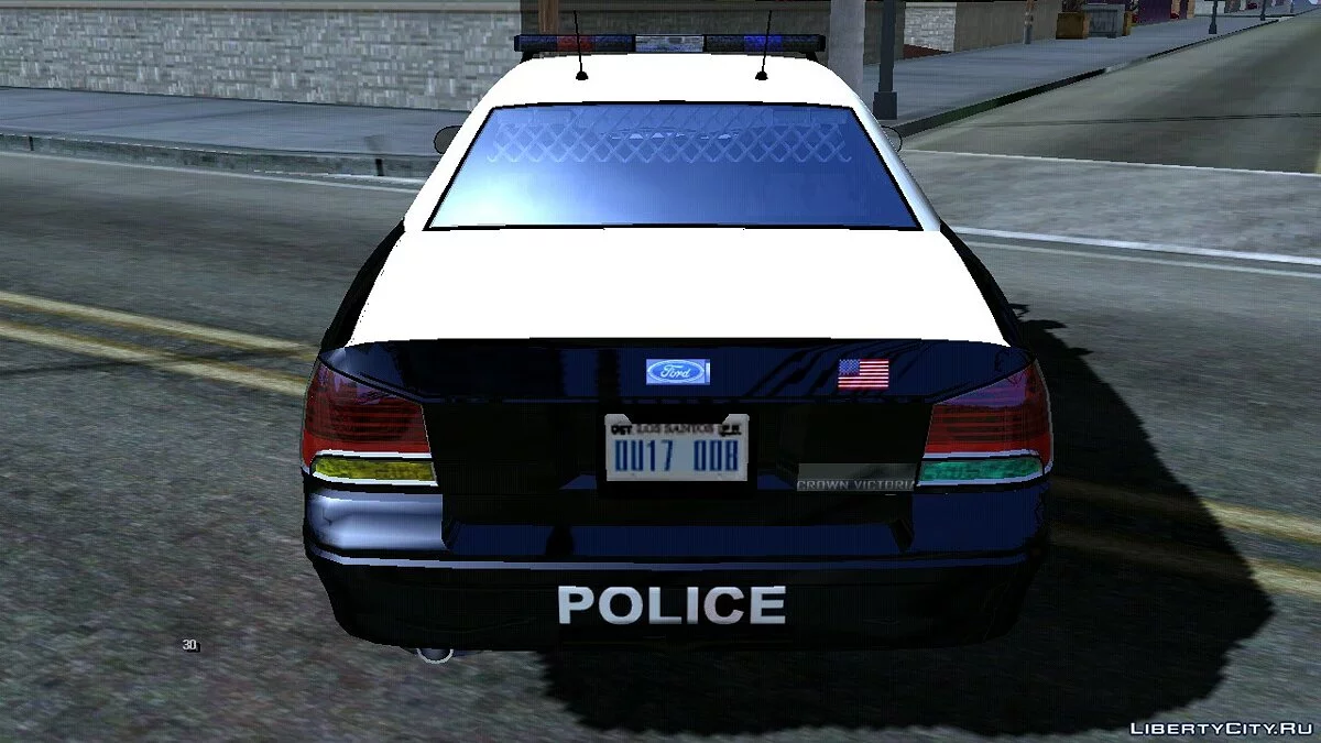 2005 Ford Crown Victoria Police Interceptor / GTA San Andreas (iOS, Android)