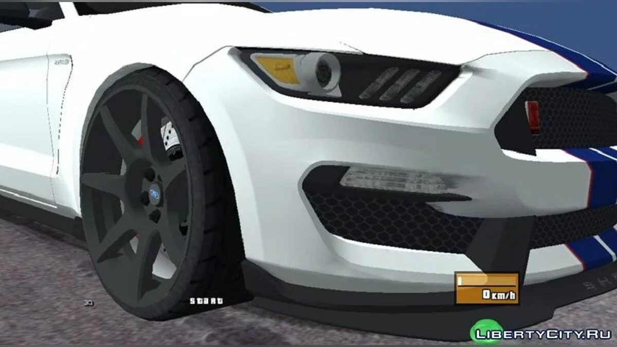 Ford Shelby GT350R 2016 / GTA سان أندرياس (iOS، أندرويد)