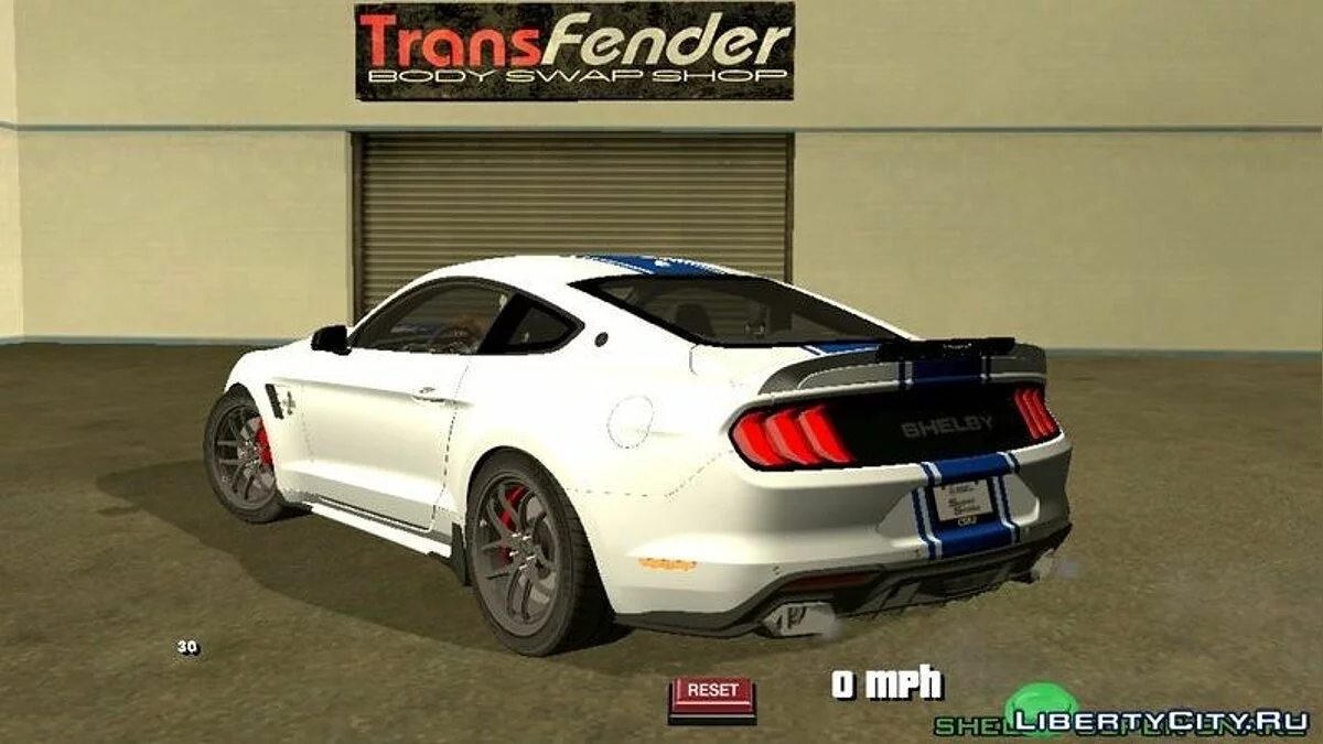 Shelby Super Snake 2020 / GTA San Andreas (iOS, Android)